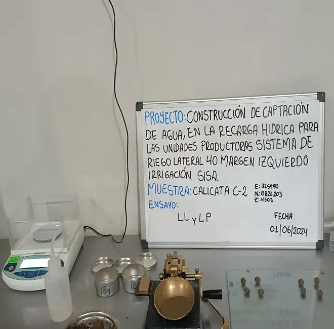 Ensayos en rocas